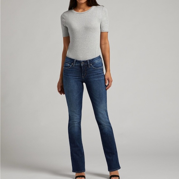 Silver Jeans Mid Rise Bootcut Jeans Women’s - Picture 1 of 8